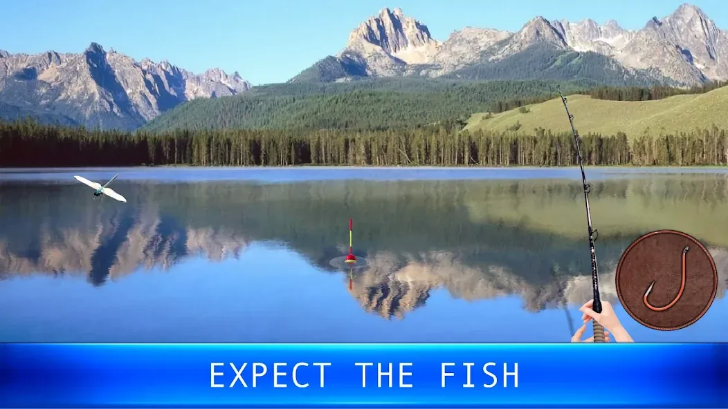 Fish rain: sport fishing [МОД: Меню, Бесконечные монеты и Открытые уровни] Screenshot 1