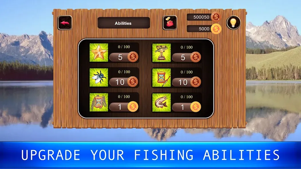 Fish rain: sport fishing [МОД: Меню, Бесконечные монеты и Открытые уровни] Screenshot 4