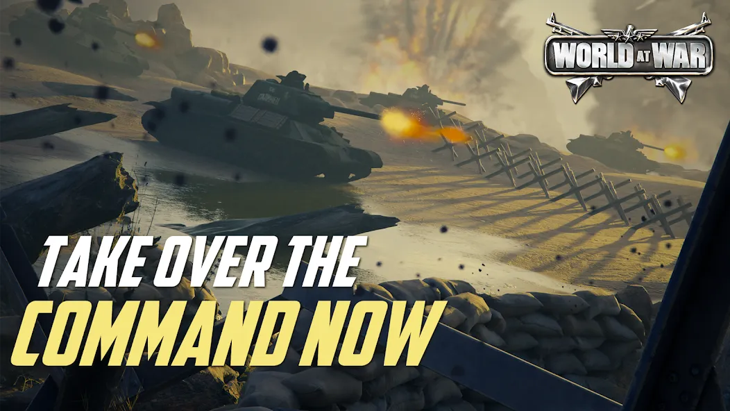 World at War: WW2 Strategy (Ворлд эт Уор) [МОД: Деньги, Монеты и Меню MOD] Screenshot 1