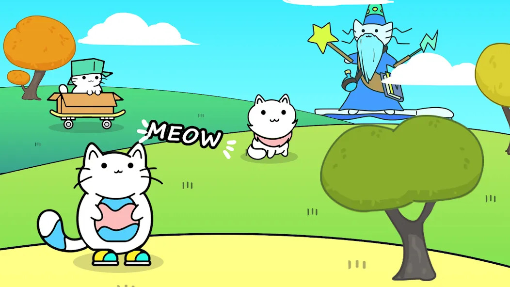 Cat Game Purland offline games (Пурр) [МОД: Все открыто, Дополнительные деньги и Меню MOD] Screenshot 5