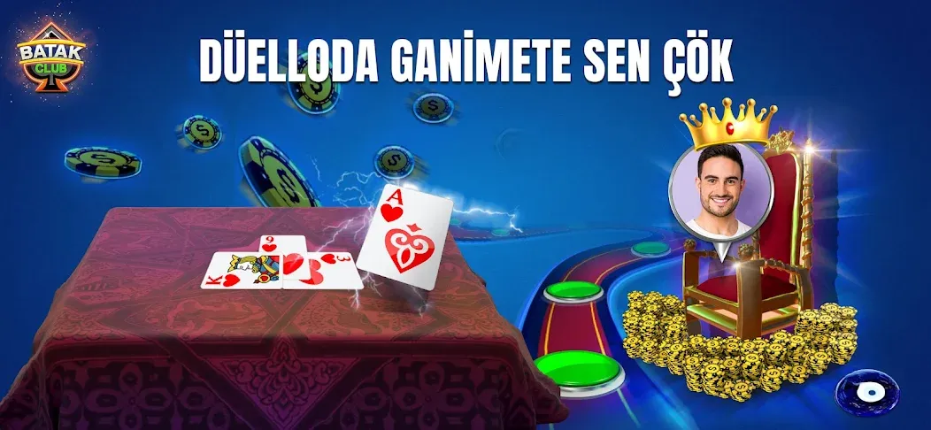 Batak Club - Play Spades (Батак Клуб) [МОД: Много монет, Открытые уровни и Мега MOD] Screenshot 3