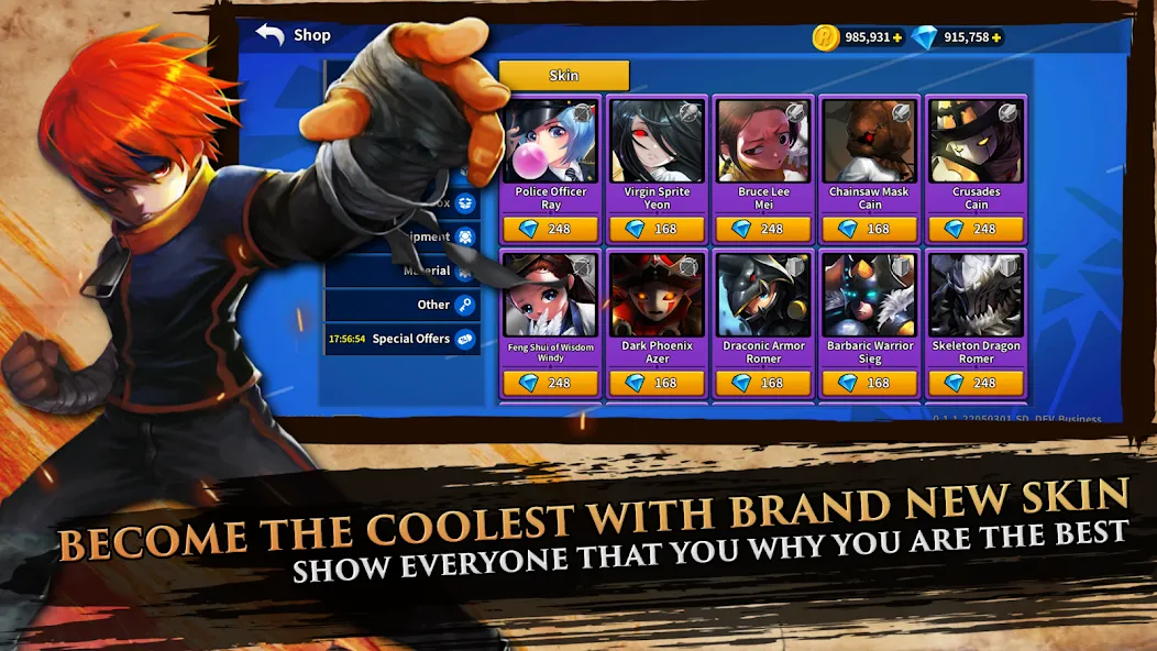 Fight of Legends (Файт оф Легендс) [МОД: Все открыто, Дополнительные деньги и Меню MOD] Screenshot 2