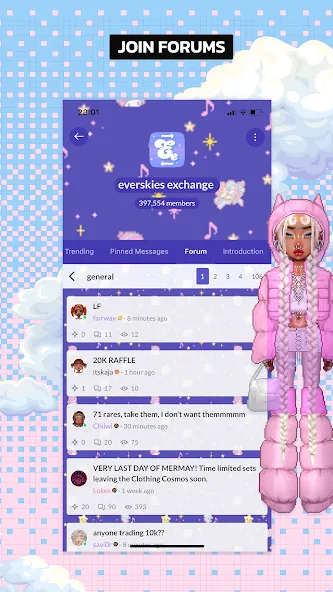 Everskies: Virtual Dress up (Эверскис) [МОД: Меню, Бесконечные монеты и Открытые уровни] Screenshot 4