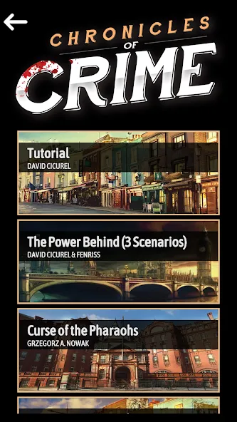 Chronicles of Crime [МОД: Все открыто, Дополнительные деньги и Меню MOD] Screenshot 5