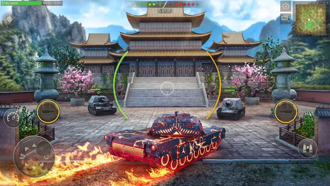 Battle Tanks: Tank Games WW2 (Бэтл Тэнкс) [МОД: Деньги, Монеты и Меню MOD] Screenshot 1