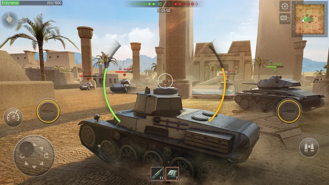 Battle Tanks: Tank Games WW2 (Бэтл Тэнкс) [МОД: Деньги, Монеты и Меню MOD] Screenshot 3