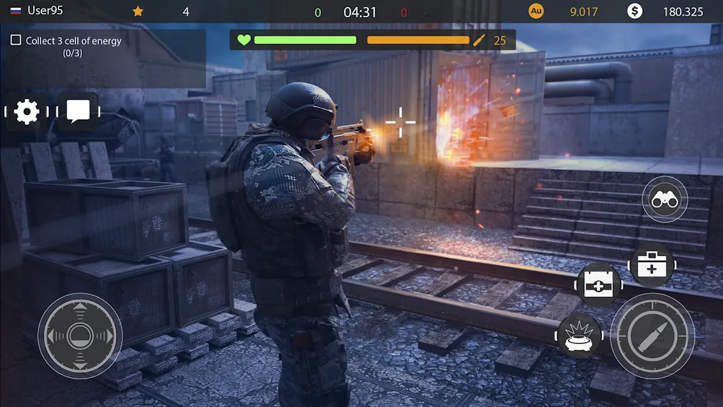 Code of War：Gun Shooting Games (Код войны) [МОД: Много монет, Открытые уровни и Мега MOD] Screenshot 5