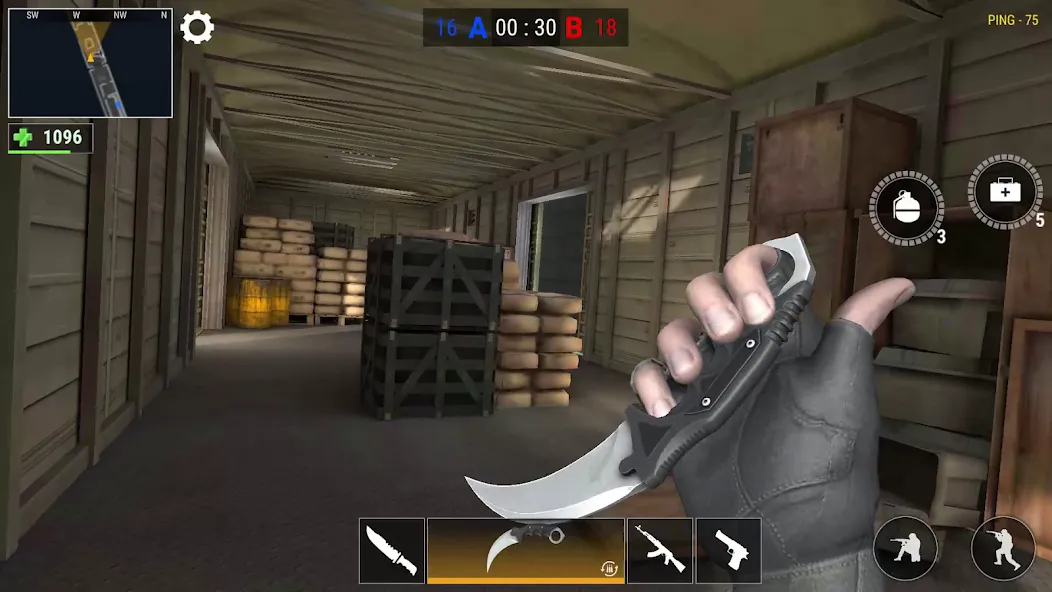 Modern Gun: Shooting War Games (Модерн Ган) [МОД: Много монет, Открытые уровни и Мега MOD] Screenshot 2