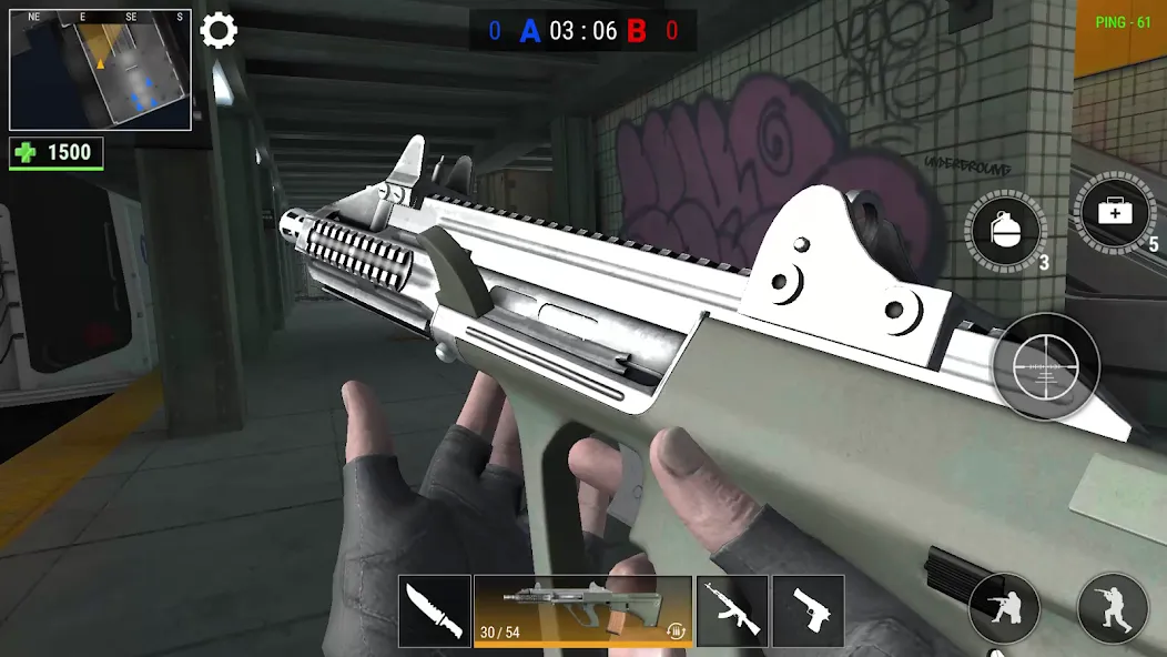 Modern Gun: Shooting War Games (Модерн Ган) [МОД: Много монет, Открытые уровни и Мега MOD] Screenshot 3