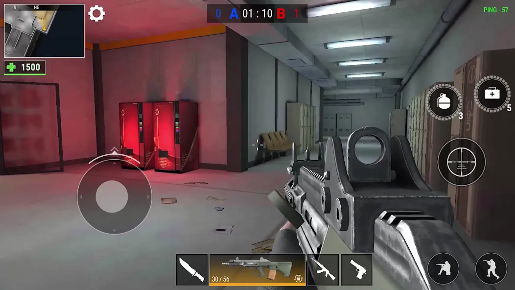Modern Gun: Shooting War Games (Модерн Ган) [МОД: Много монет, Открытые уровни и Мега MOD] Screenshot 5