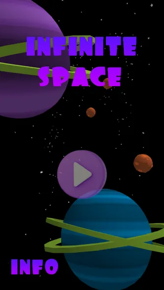 Infinite Space 3D (Инфинити Спейс 3Д) [МОД: Много денег, Монет и Все открыто] Screenshot 1