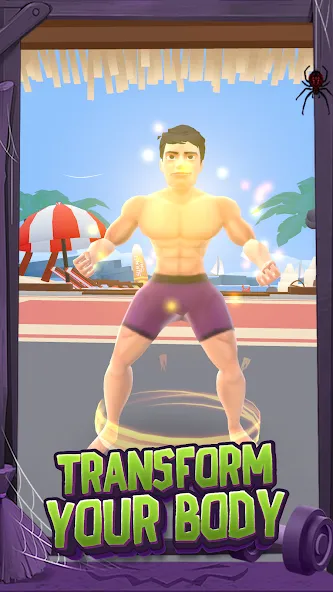 Idle Gym Life: Strong Man (Айдл Джим Лайф) [МОД: Меню, Бесконечные монеты и Открытые уровни] Screenshot 3