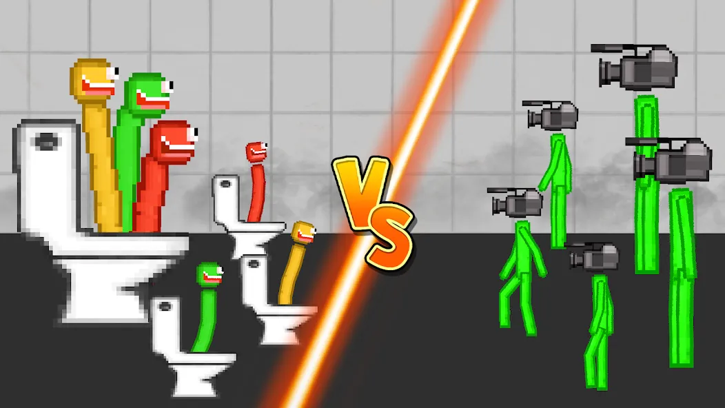 Stickman Playground (тикман Плейграунд) [МОД: Все открыто, Дополнительные деньги и Меню MOD] Screenshot 1