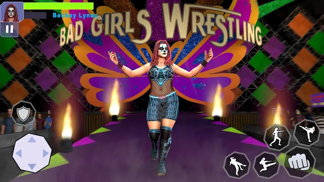 Bad Girls Wrestling Game [МОД: Много денег, Монет и Все открыто] Screenshot 5