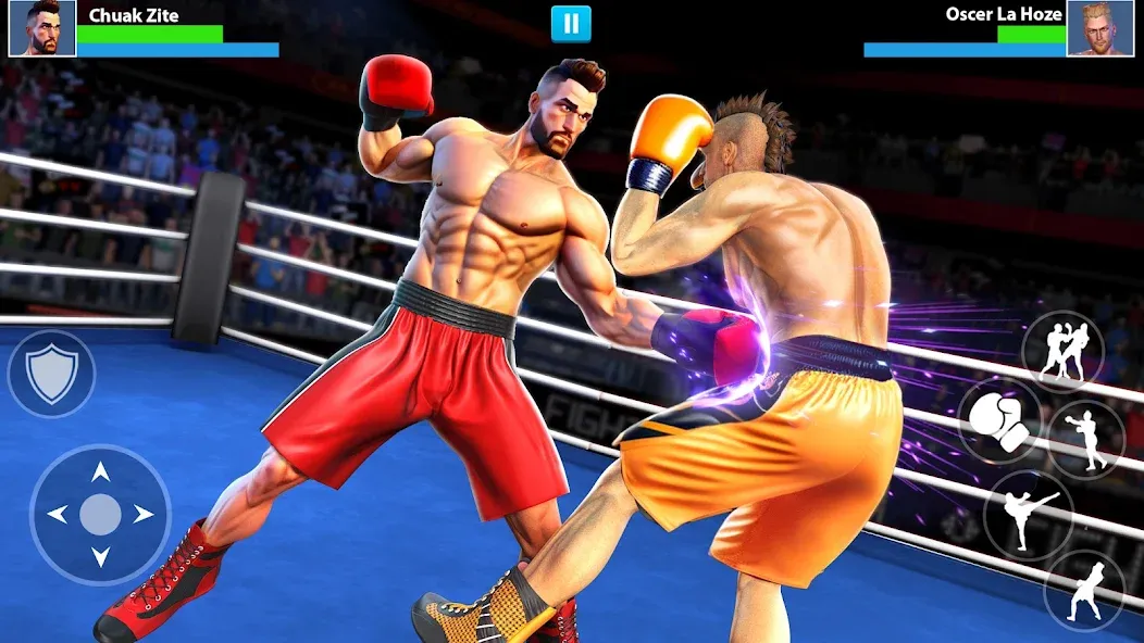 Punch Boxing Game: Ninja Fight [МОД: Бесконечные деньги, Монеты и Мега MOD] Screenshot 1