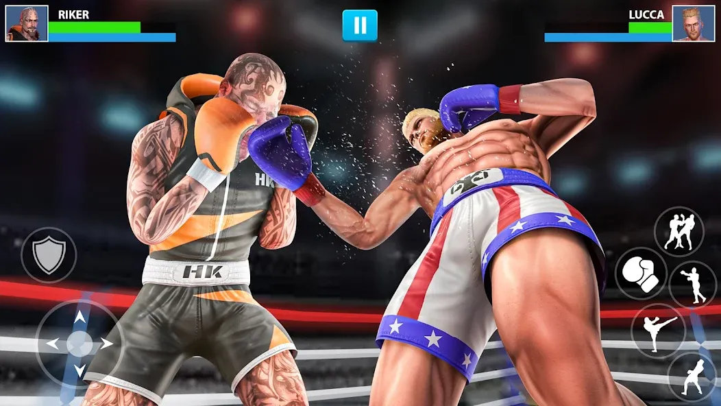 Punch Boxing Game: Ninja Fight [МОД: Бесконечные деньги, Монеты и Мега MOD] Screenshot 2