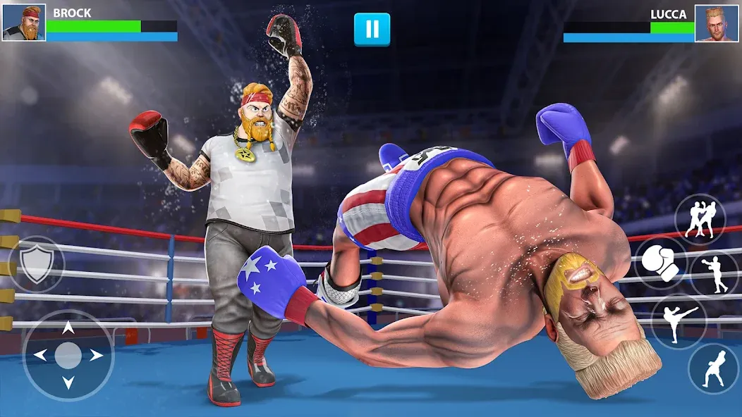 Punch Boxing Game: Ninja Fight [МОД: Бесконечные деньги, Монеты и Мега MOD] Screenshot 3