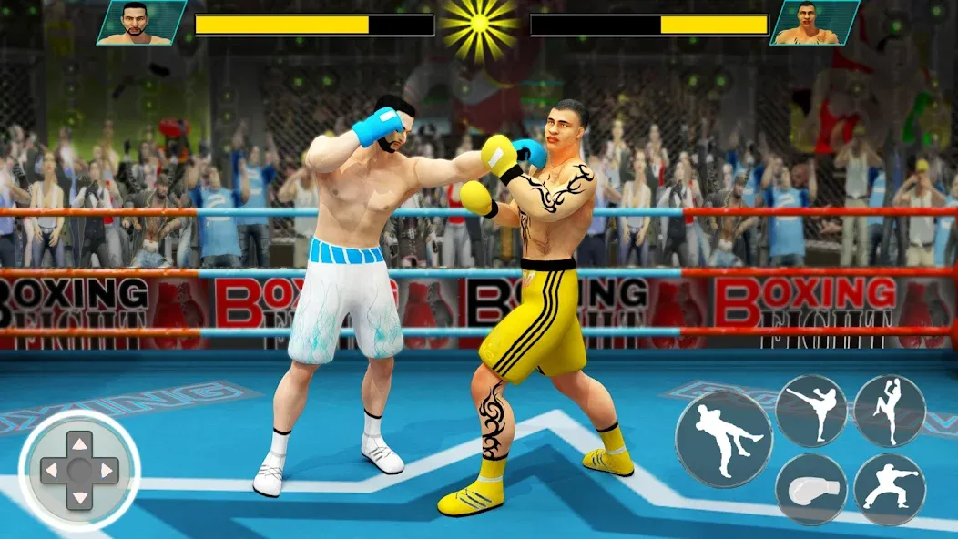 Punch Boxing Game: Ninja Fight [МОД: Бесконечные деньги, Монеты и Мега MOD] Screenshot 4