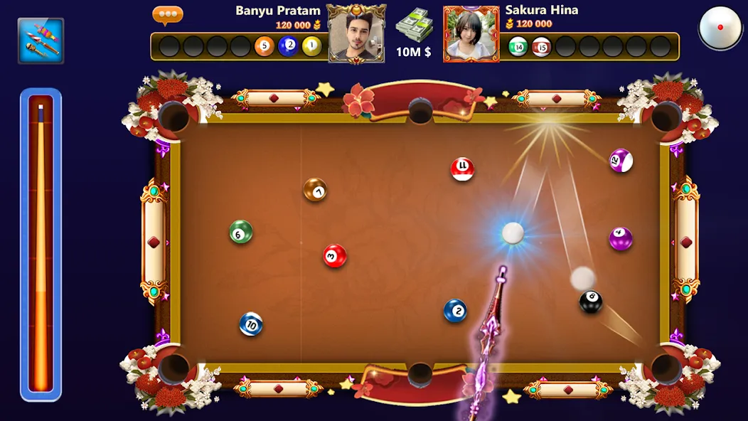 8 Ball Offline - Billiard Pool (Шар Оффлайн) [МОД: Бесконечные деньги, Монеты и Мега MOD] Screenshot 4