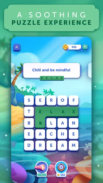 Word Lanes: Relaxing Puzzles (Ворд Лейнс) [МОД: Бесконечные деньги, Монеты и Мега MOD] Screenshot 1