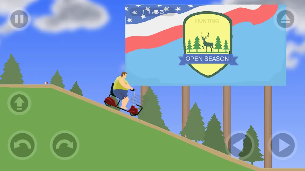 Happy Wheels (Хаппи Вилс) [МОД: Много монет, Открытые уровни и Мега MOD] Screenshot 5