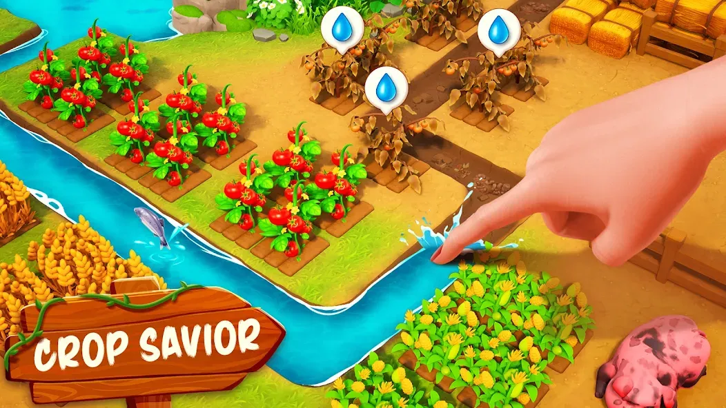 Family Farm Adventure (Семейное фермерское приключение) [МОД: Бесконечные деньги, Монеты и Мега MOD] Screenshot 3