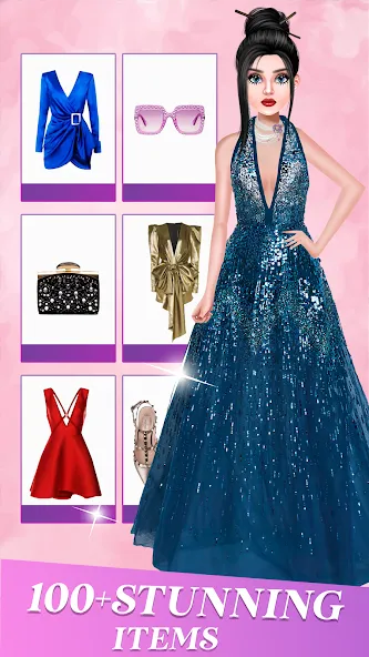 Fashion Show: Dress up Games (Фэшн Шоу) [МОД: Все открыто, Дополнительные деньги и Меню MOD] Screenshot 1