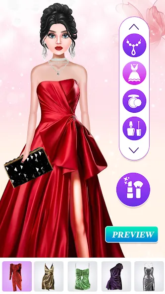 Fashion Show: Dress up Games (Фэшн Шоу) [МОД: Все открыто, Дополнительные деньги и Меню MOD] Screenshot 2