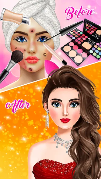 Super Stylist-Fashion Games [МОД: Бесконечные деньги, Монеты и Мега MOD] Screenshot 2