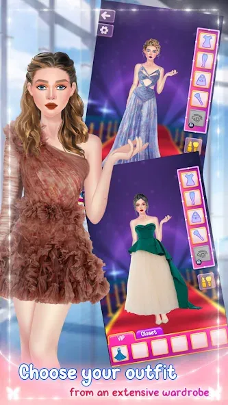 Fashion Stylist: Dress Up Game (Фэшн стилист) [МОД: Много монет, Открытые уровни и Мега MOD] Screenshot 3