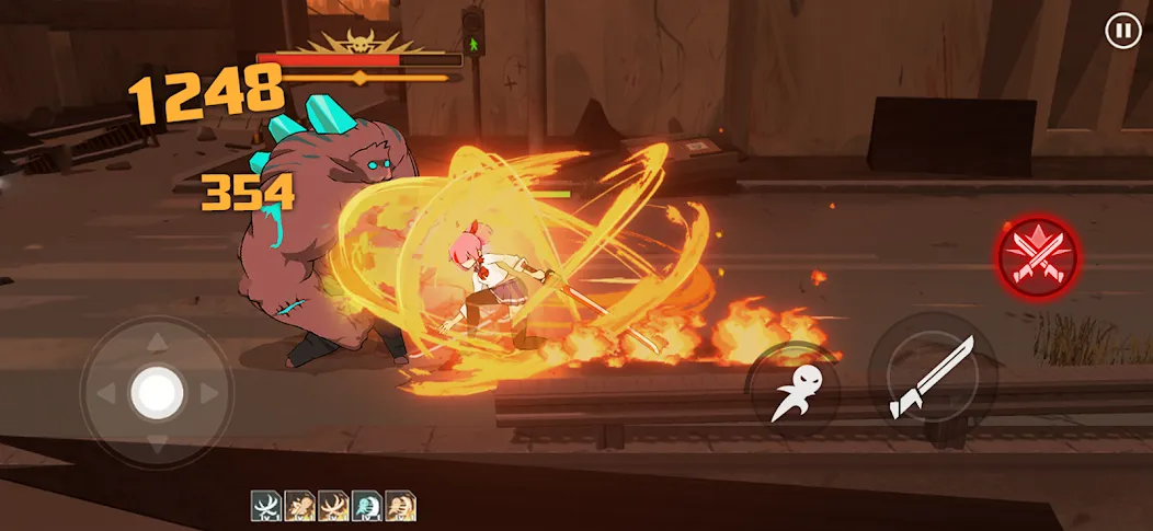 Swordash (Свордаш) [МОД: Деньги, Монеты и Меню MOD] Screenshot 5