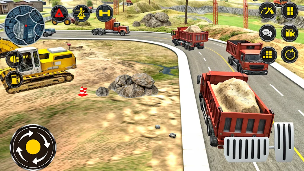 Heavy Excavator Simulator PRO (Хеви Экскавейтор Симулятор ПРО) [МОД: Деньги, Монеты и Меню MOD] Screenshot 1