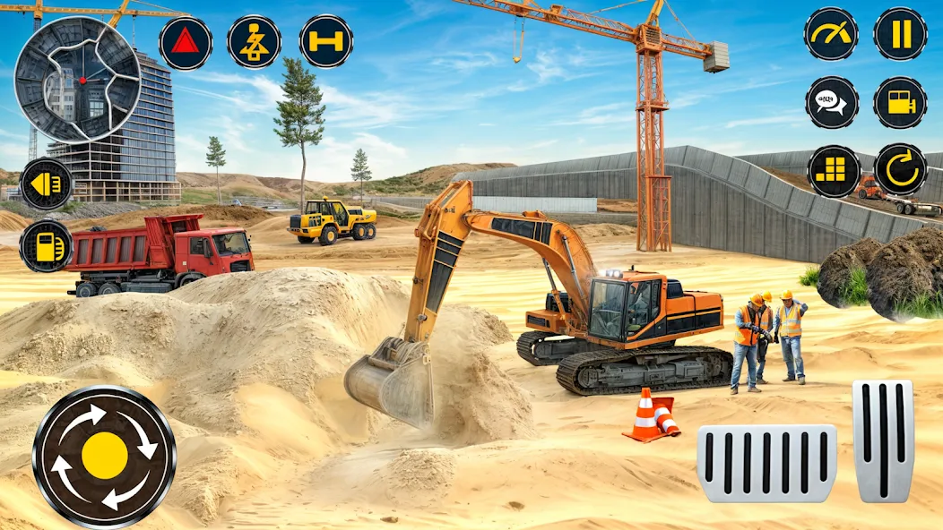 Heavy Excavator Simulator PRO (Хеви Экскавейтор Симулятор ПРО) [МОД: Деньги, Монеты и Меню MOD] Screenshot 2