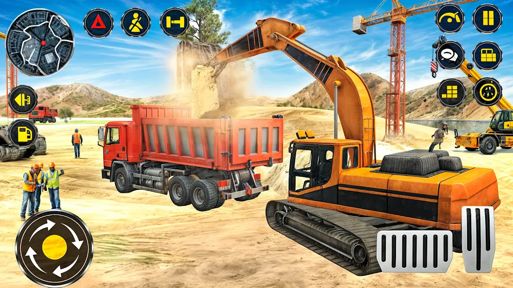 Heavy Excavator Simulator PRO (Хеви Экскавейтор Симулятор ПРО) [МОД: Деньги, Монеты и Меню MOD] Screenshot 3