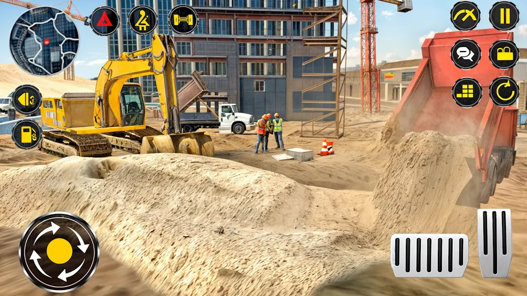 Heavy Excavator Simulator PRO (Хеви Экскавейтор Симулятор ПРО) [МОД: Деньги, Монеты и Меню MOD] Screenshot 4