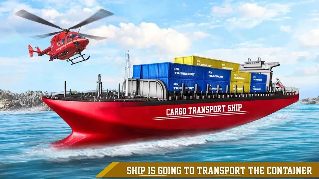Cargo Transport Truck Driving (Грузовик перевозки грузов) [МОД: Меню, Бесконечные монеты и Открытые уровни] Screenshot 3