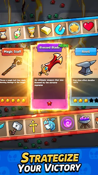 Solo Survivor IO Game (Монстер Ворлд) [МОД: Меню, Бесконечные монеты и Открытые уровни] Screenshot 3