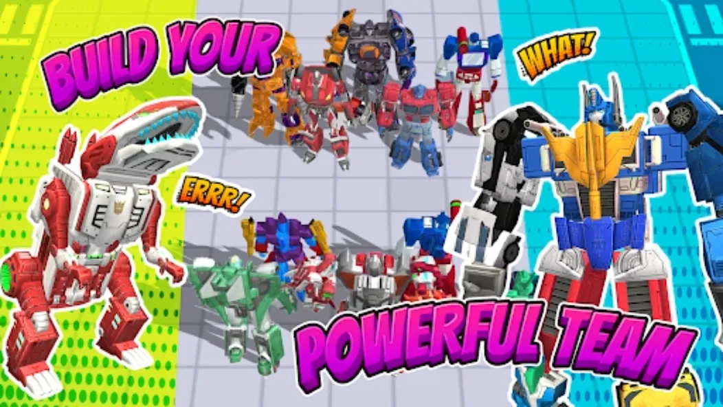 Superhero Robot Monster Battle [МОД: Деньги, Монеты и Меню MOD] Screenshot 3