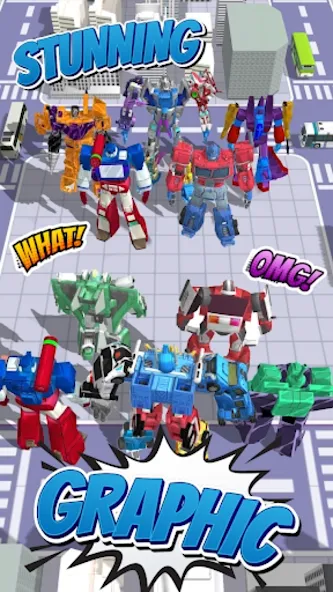 Superhero Robot Monster Battle [МОД: Деньги, Монеты и Меню MOD] Screenshot 5