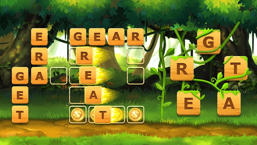 Word Crossword Puzzle [МОД: Деньги, Монеты и Меню MOD] Screenshot 2