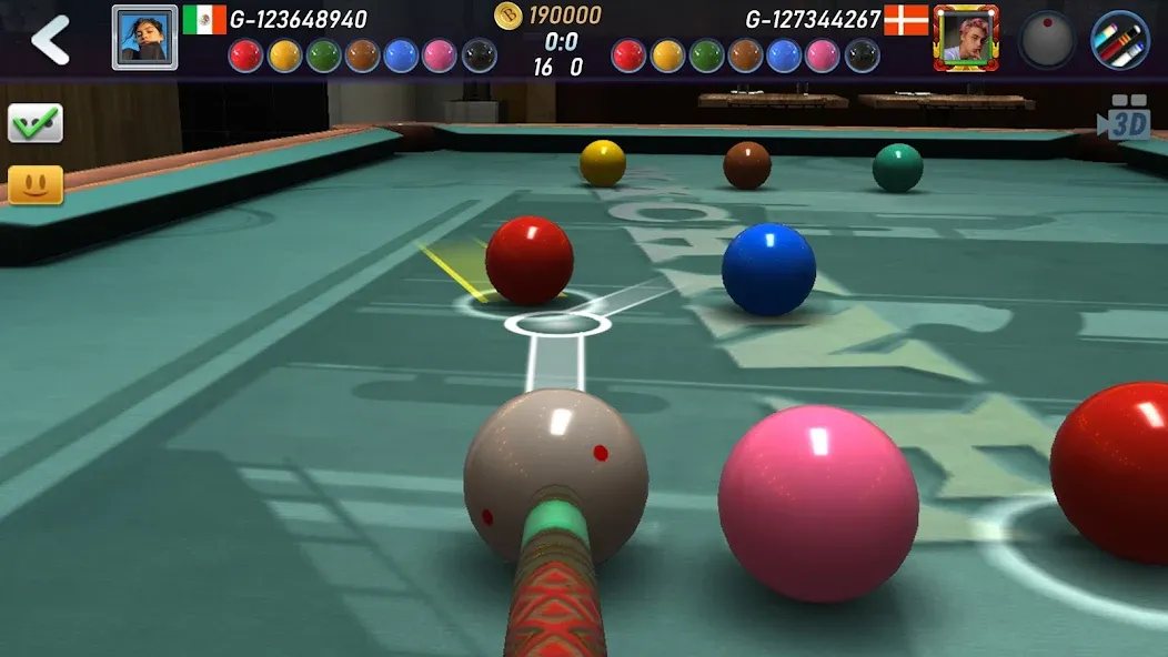Real Pool 3D 2 (Риал Пул 3Д 2) [МОД: Деньги, Монеты и Меню MOD] Screenshot 2
