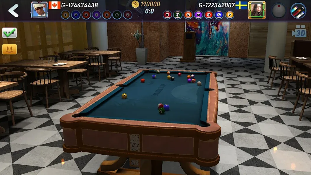 Real Pool 3D 2 (Риал Пул 3Д 2) [МОД: Деньги, Монеты и Меню MOD] Screenshot 3