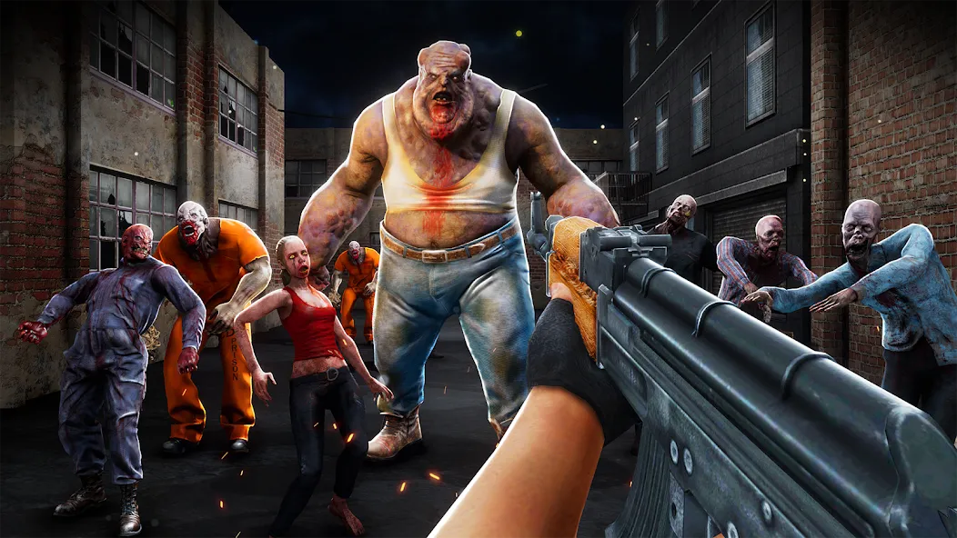 Zombination - FPS Zombie Games (Зомбинация) [МОД: Деньги, Монеты и Меню MOD] Screenshot 4