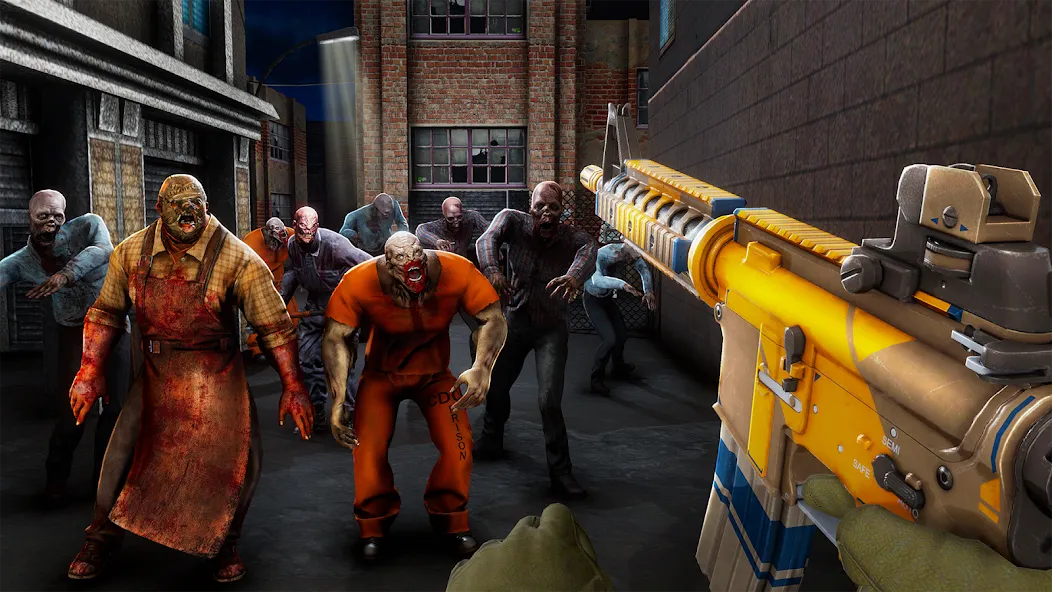 Zombination - FPS Zombie Games (Зомбинация) [МОД: Деньги, Монеты и Меню MOD] Screenshot 5