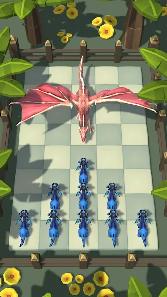 Dragon Fight - Merge Games [МОД: Деньги, Монеты и Меню MOD] Screenshot 1