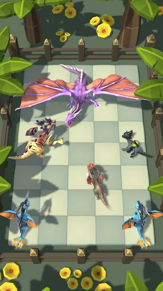 Dragon Fight - Merge Games [МОД: Деньги, Монеты и Меню MOD] Screenshot 2