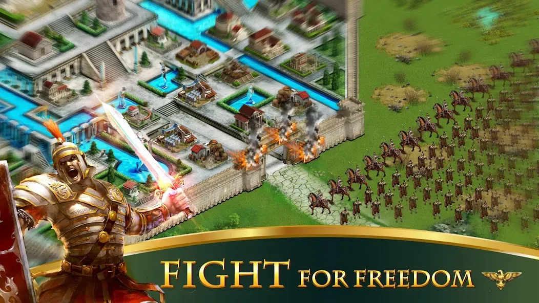 Empire:Rome Rising [МОД: Все открыто, Дополнительные деньги и Меню MOD] Screenshot 2