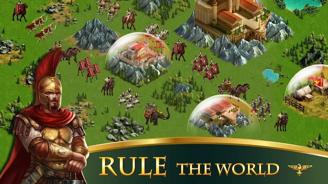 Empire:Rome Rising [МОД: Все открыто, Дополнительные деньги и Меню MOD] Screenshot 3