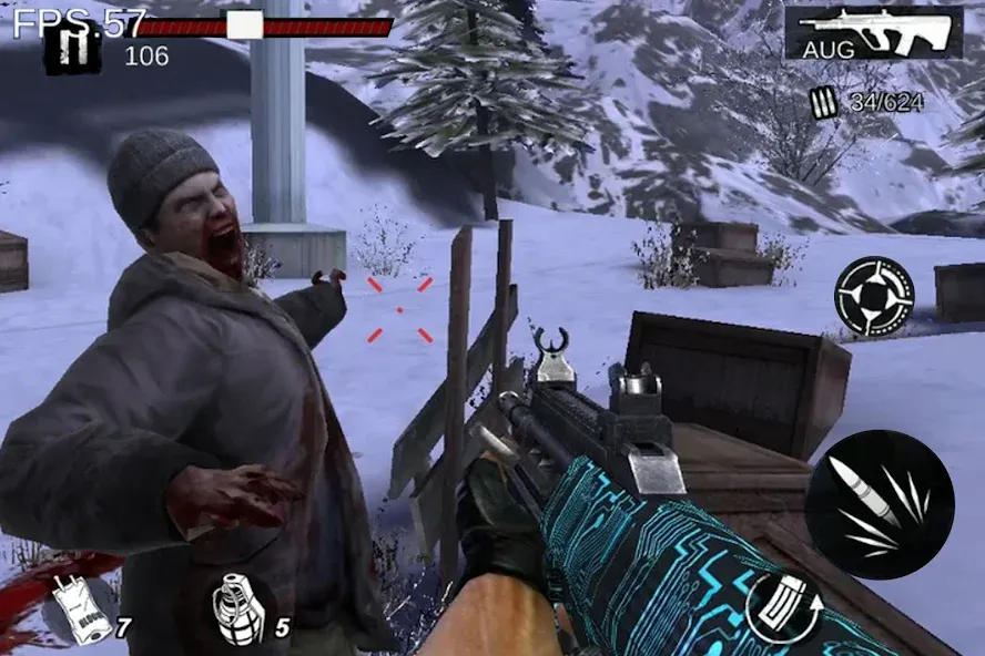 Zombie Frontier 4: Shooting 3D (Зомби Фронт 4) [МОД: Деньги, Монеты и Меню MOD] Screenshot 5