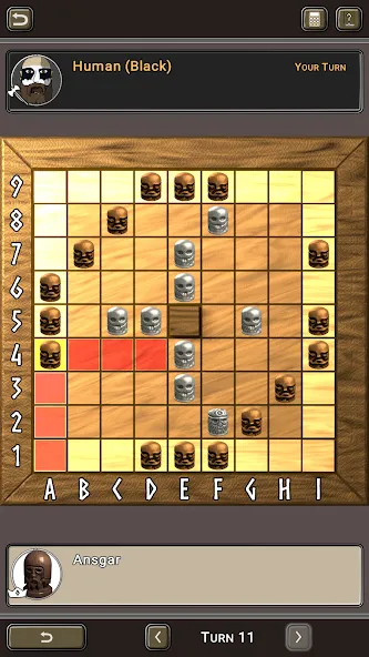 Hnefatafl (Хнефатафль) [МОД: Много монет, Открытые уровни и Мега MOD] Screenshot 5